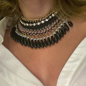 Amazing tribal necklace.